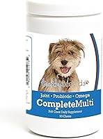 Vista 2 de Healthy Breeds Schnauzer miniatura todo en uno multivitamínico suave masticable 90