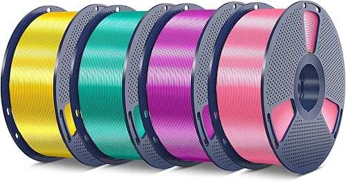 Vista 28 de SUNLU - Filamento de ácido poliláctico que brilla en la oscuridad, luminoso de 1.75 mm, precisión dimensional +/- 0.02 mm, 1 kg (2.2 libras), verde