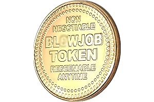 Blowjob Token: A Humorous Gift for Your Loved One