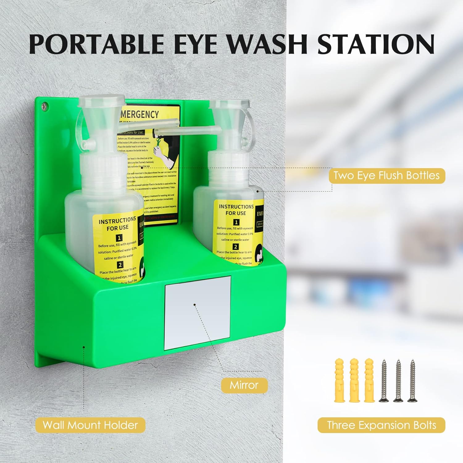 ZHIUGUZILLA Portable Eye Wash Station Emergency Ubuy Sri Lanka