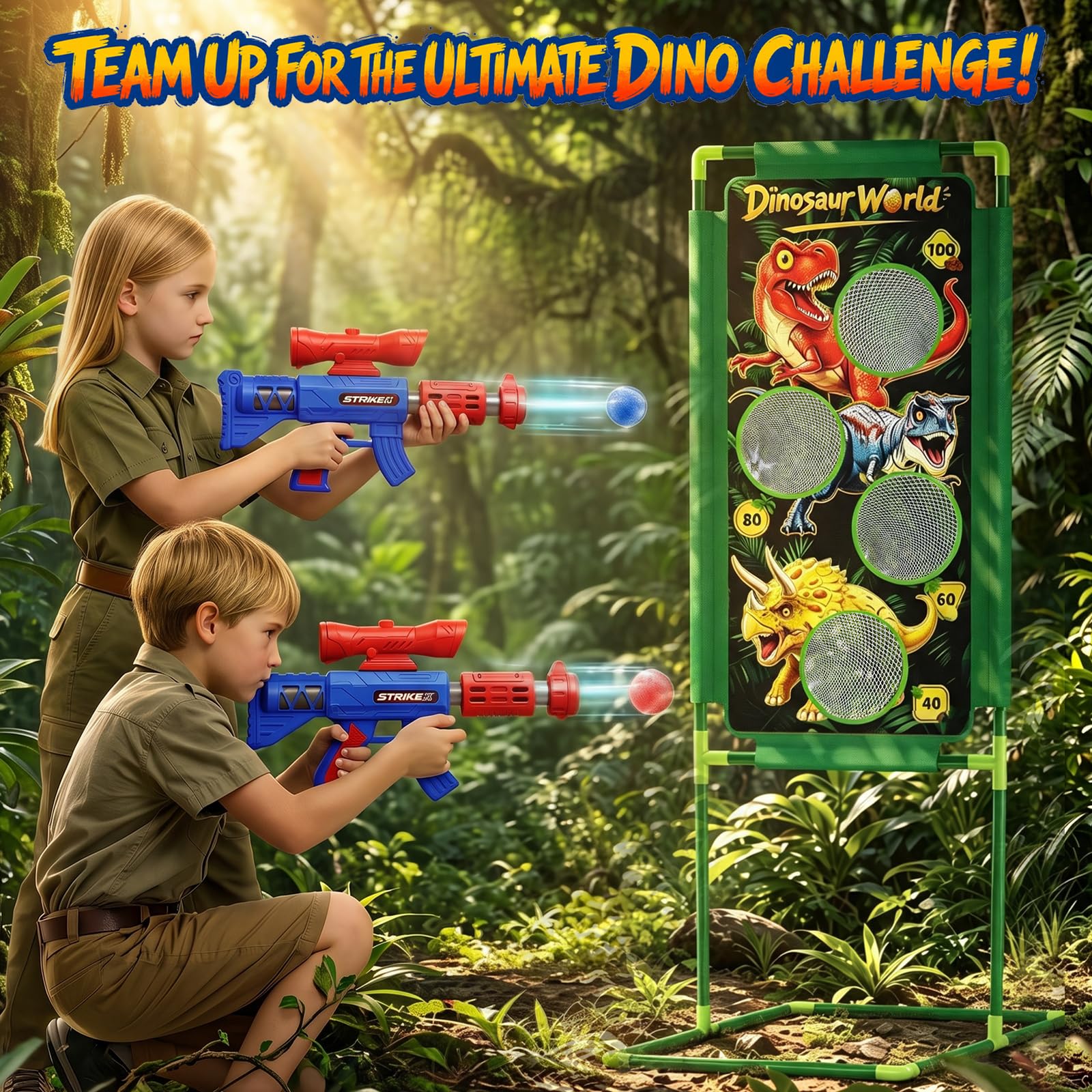 Dinosaur Shooting Game Toys for Kids -2