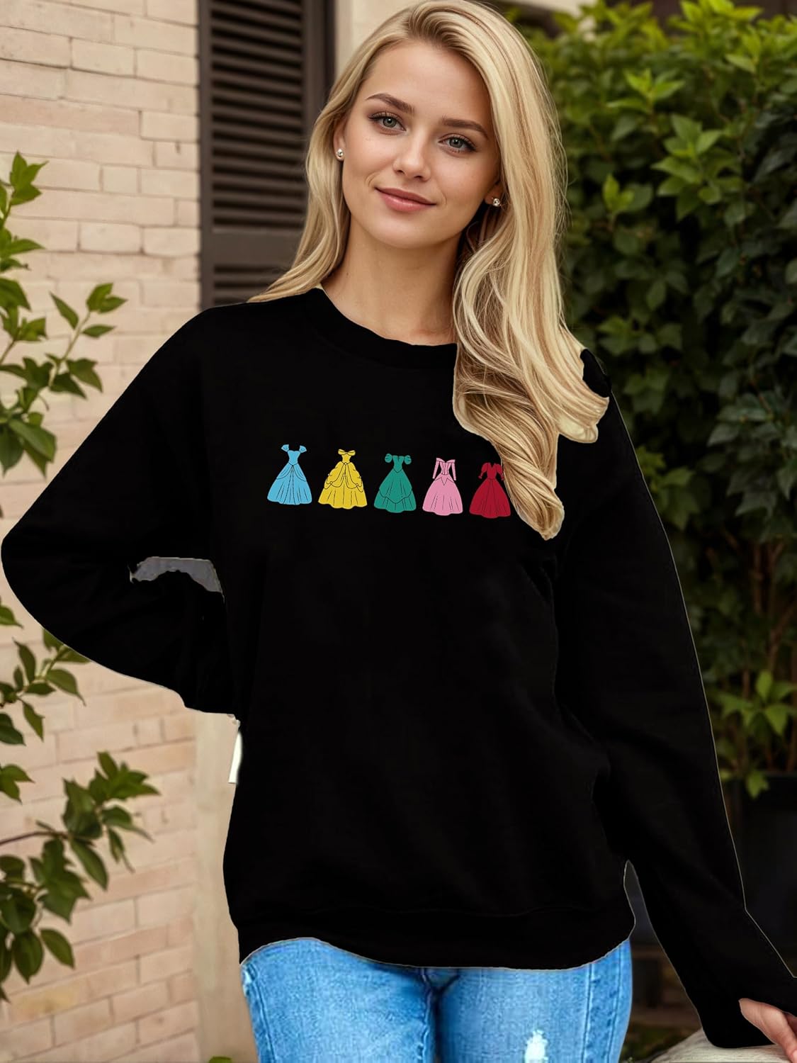 Magic Kingdom Sweatshirts for Women Practical Magic Sweatshirt Graphic Sweatshirt Family Vacation Sweater - Image 5