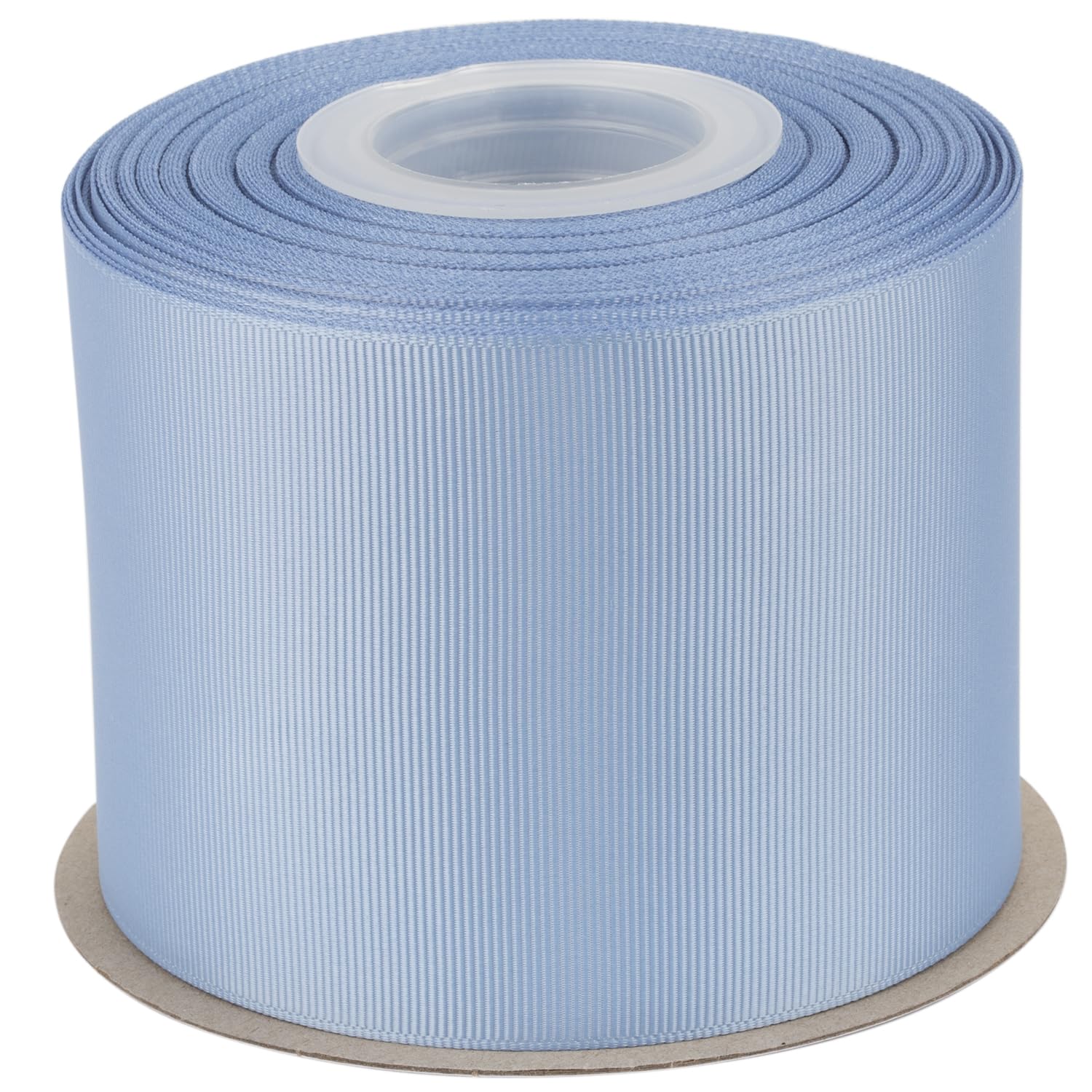 Tekdeere 75mm Solid French Blue Grosgrain Ribbon 22 Meters, Perfect for Gift Wrapping Crafts, Bows Making, Sewing, Wreaths