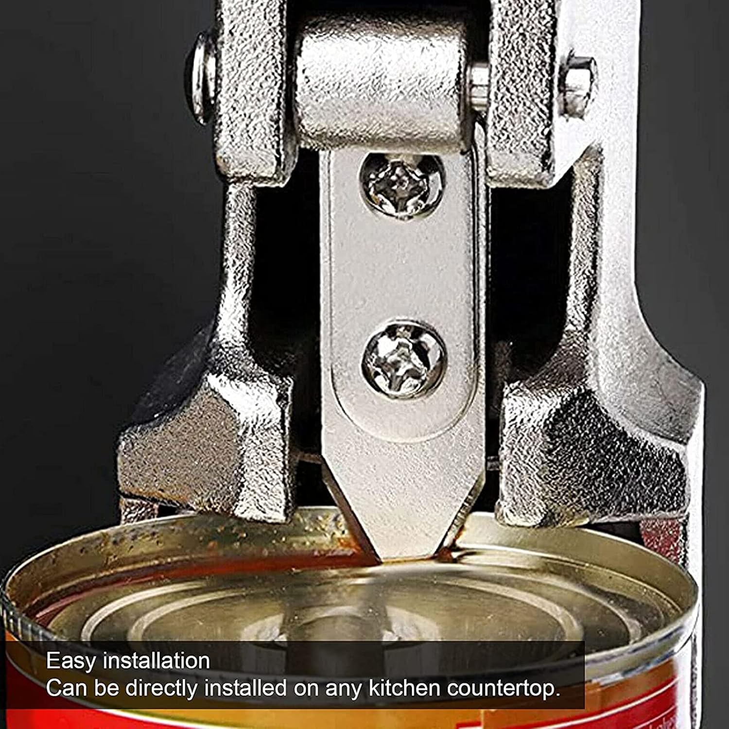 ベンチ缶オープナー、19インチマニュアルテーブル錫オープナー、重い義務マニュアル缶オープナーキット、キッチンテーブル クランプマウン