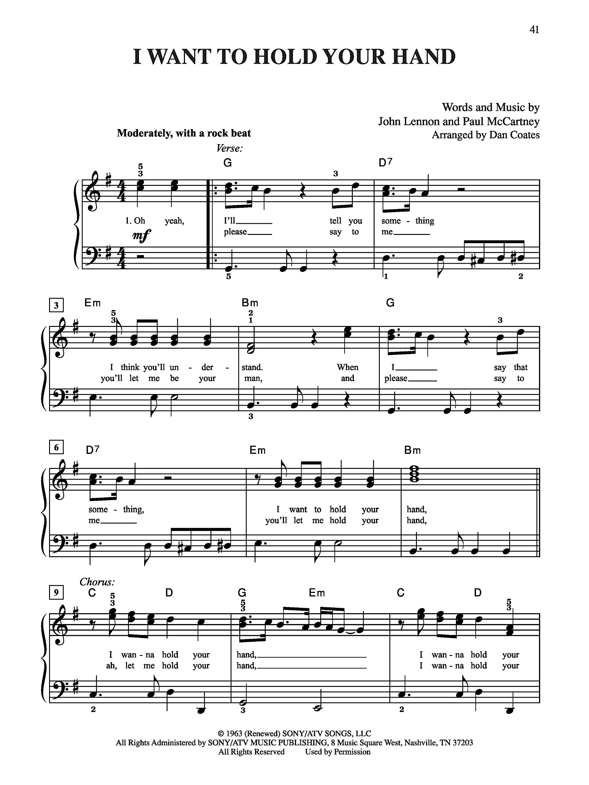 The Billboard Hot 100 50th Anniversary Songbook: Easy Piano