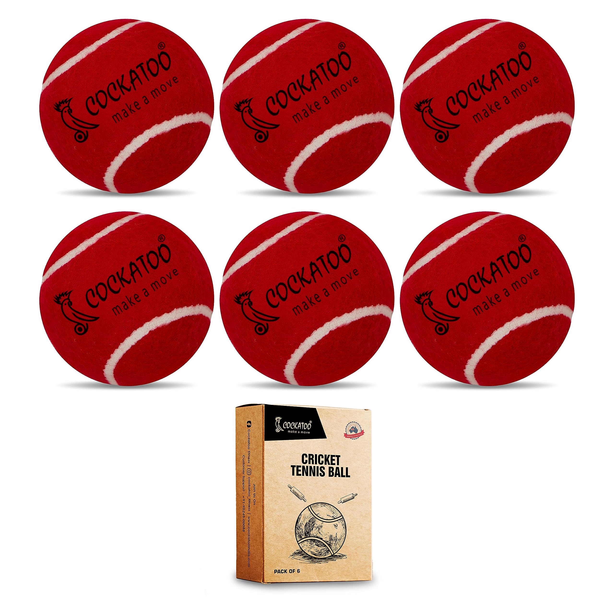 See full amazon price history chart for Cockatoo Rubber Cricket Tennis Ball, Construction of Tennis Ball for Cricket for Optimal Performance,Suitable for All Skill Levels. (120 Gr Per Ball-Pack of 6-Red) Cockatoo Rubber Cricket Tennis Ball, Construction of Tennis Ball for Cricket for Optimal Performance,Suitable for All Skill Levels. (120 Gr Per Ball-Pack of 6-Red) (B0C96YM72J) Amazon Price History, Amazon Price Tracker