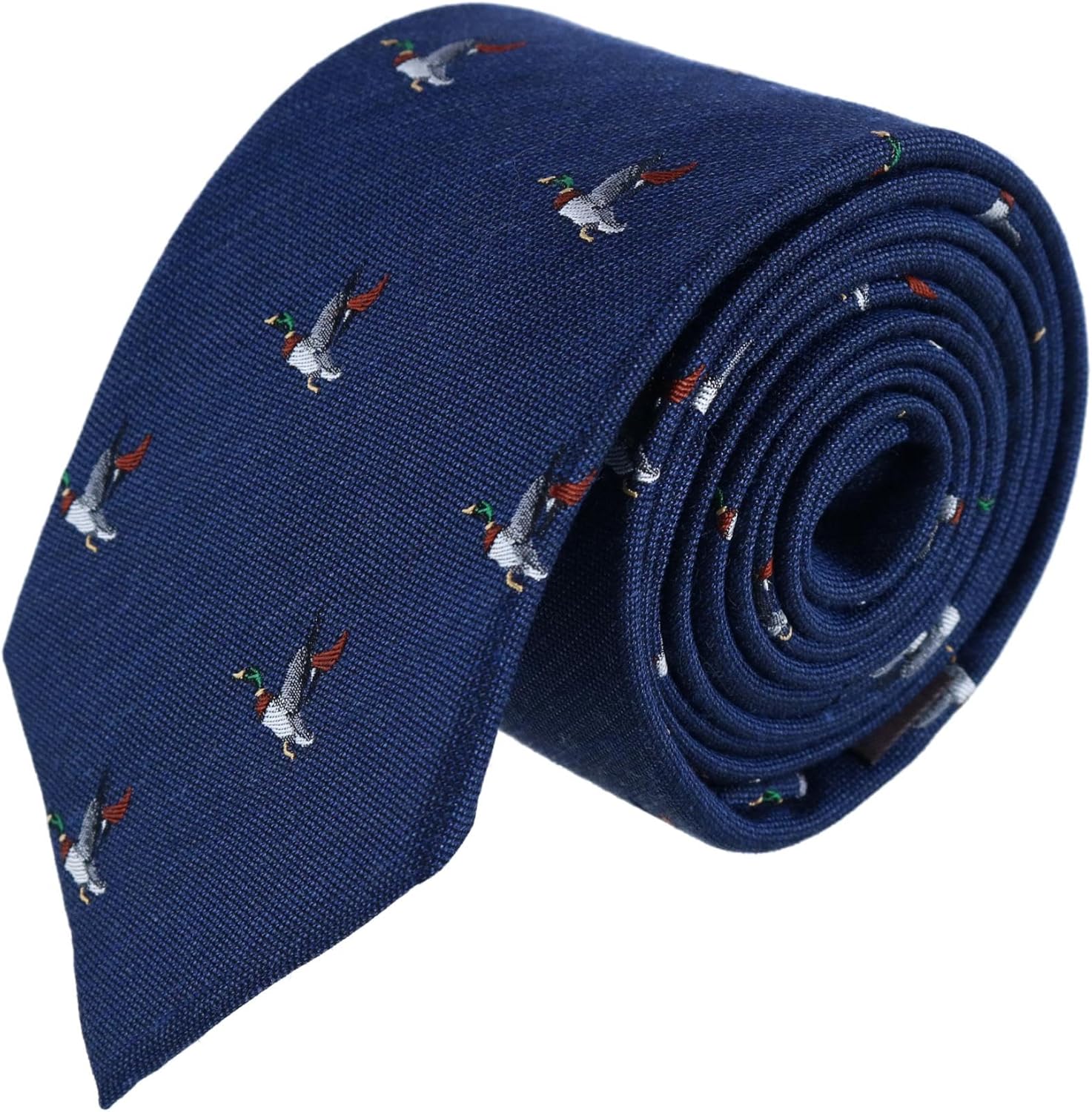 Trafalgar Men's Drake the Mallard Duck Novelty Silk Necktie