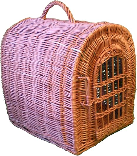 cat carrier wicker