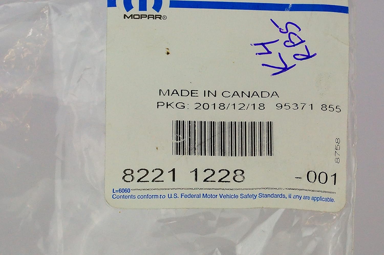 Mopar 82211228 Mud Guard