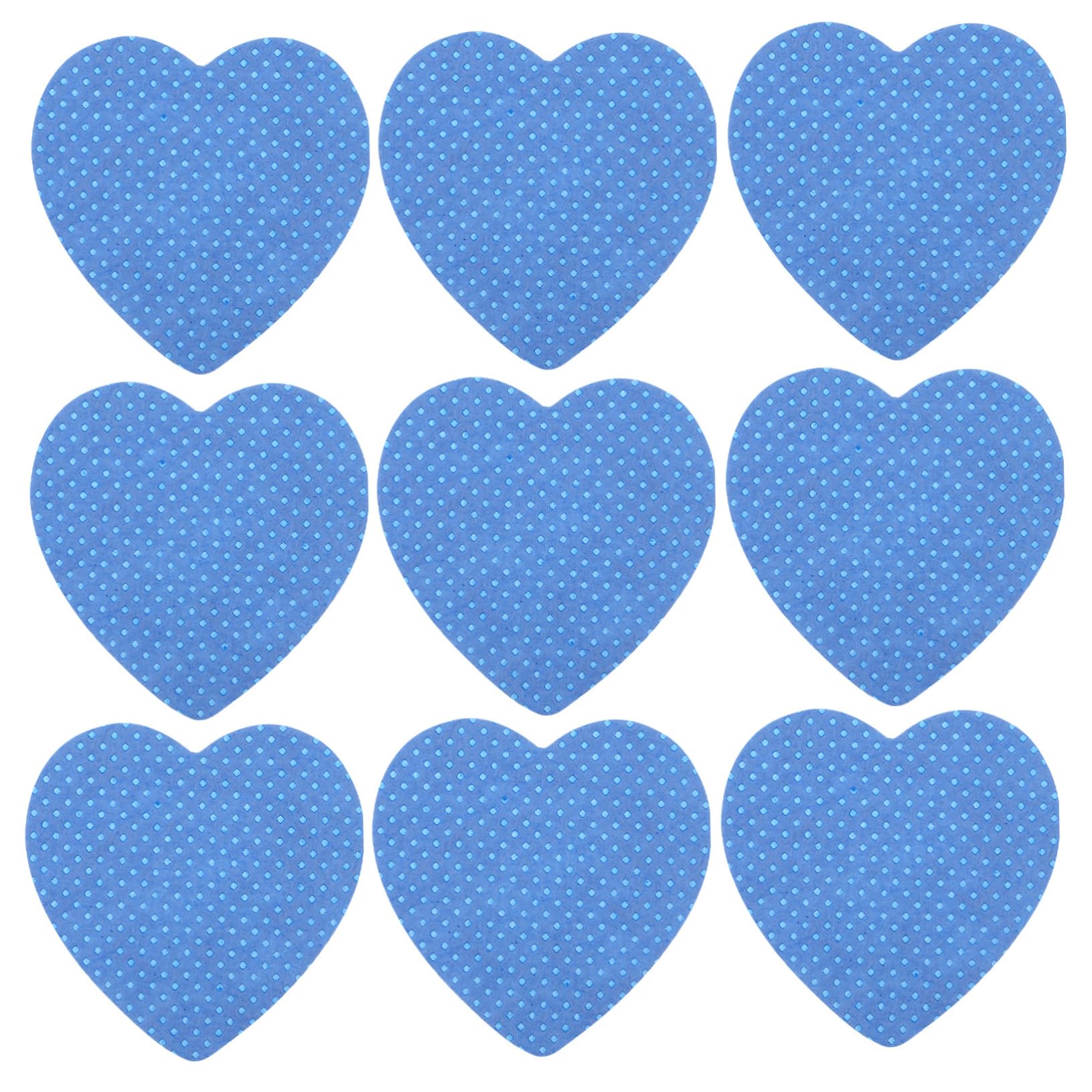 Didiseaon 200pcs Cotton Hearts Nail Polish Pads for Eyelash Extension Supplies Easy Clean Beauty Tool