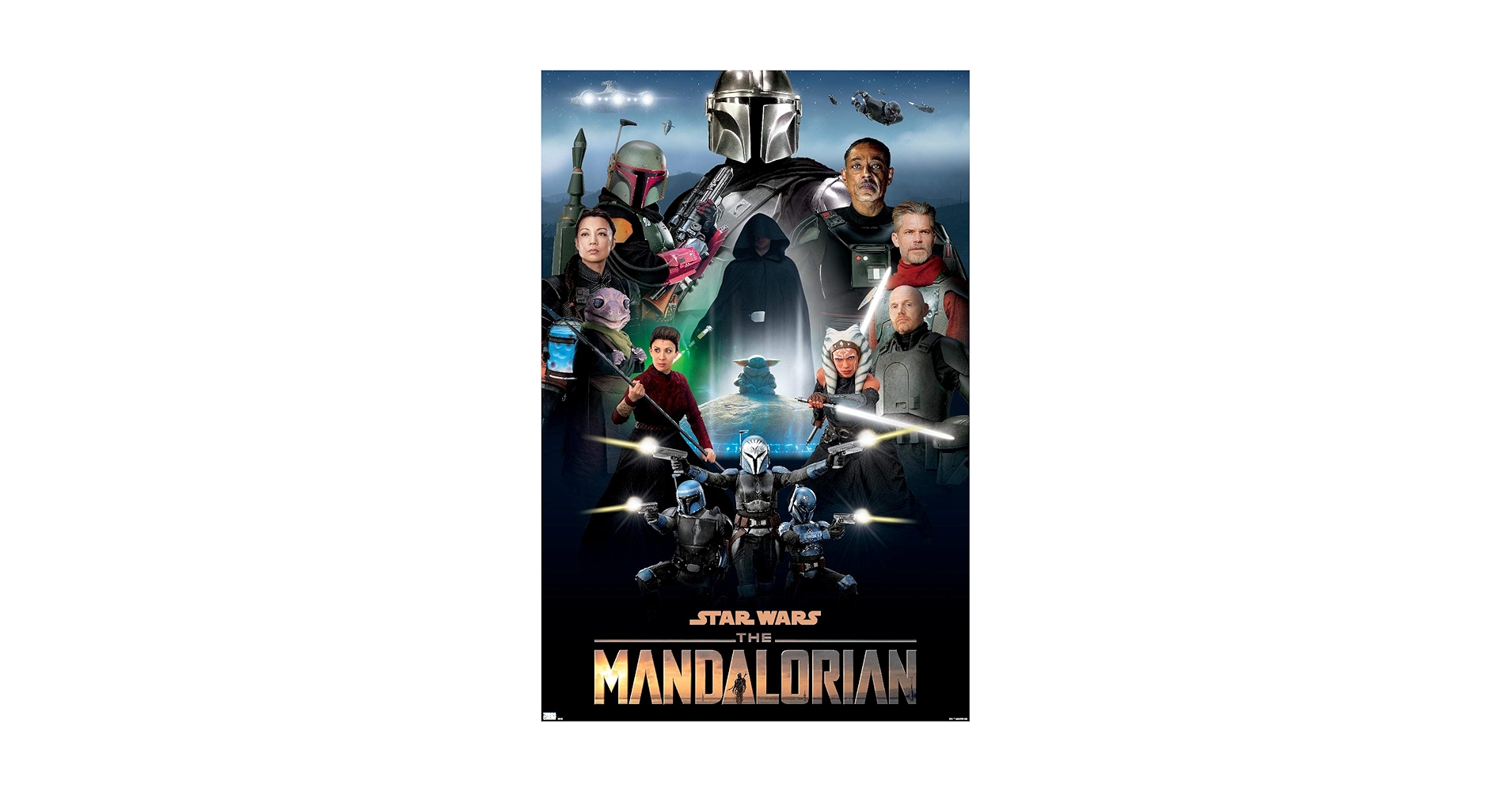 スターウォーズ　THE MANDALORIAN ポスター Amazon.com: POSTER STOP ONLINE Star Wars: The Mandalorian