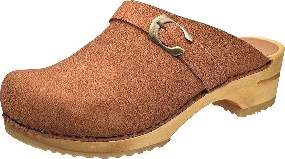 Zoccoli Sanita Hedi color Marrone Cognac