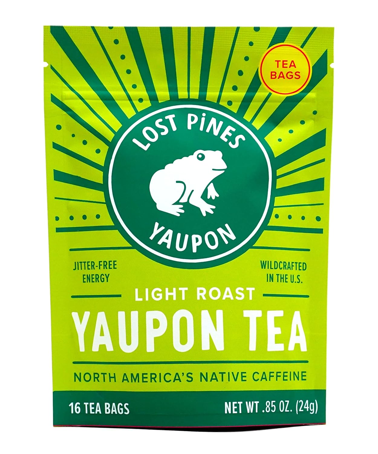 Yaupon Tea- 50 Tea Bags - Light Roast - Lost Pines Yaupon Tea - Sustainably wild harvested yaupon, the only caffeinated plant native to North America. …