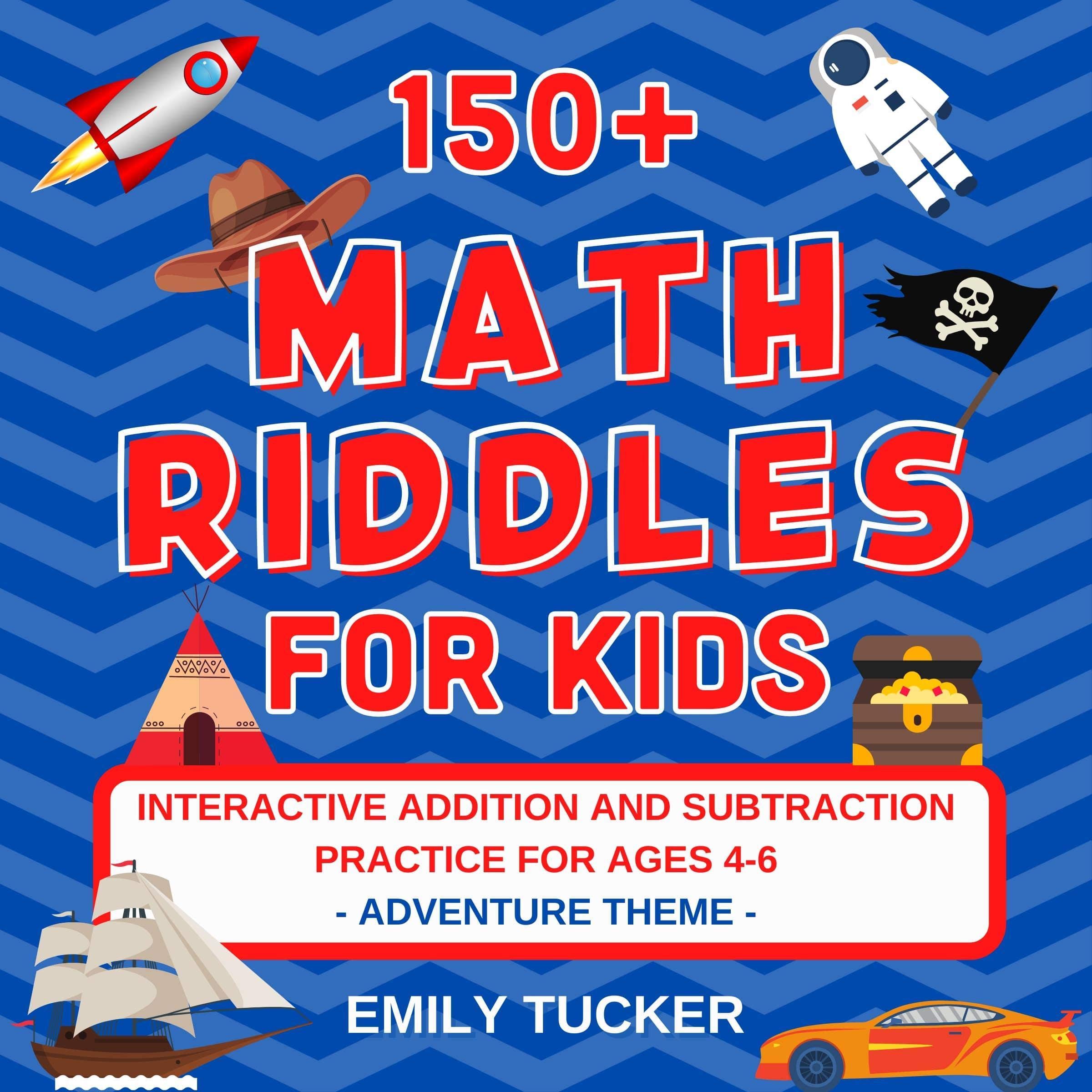 Cover art for 150+ Math Riddles for Kids