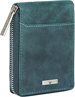 wildhorn RFID Protected Leather Wallet for Men,Blue Hunter-picture-34
