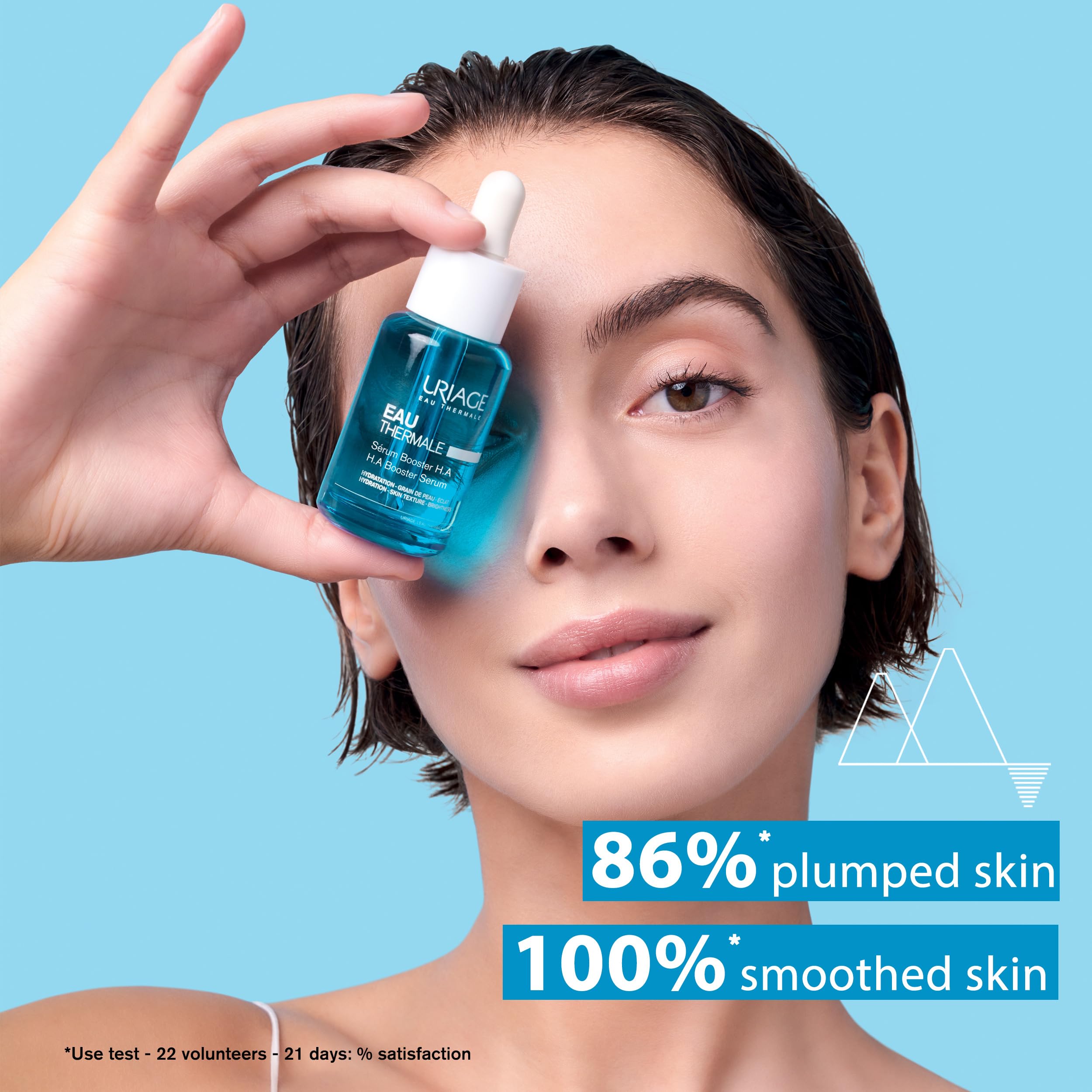 Uriage Eau Thermale H.A Booster Serum 30ml, Hydration & Plumping, 86% Skin Plumping, 97% Natural Ingredients, Paraben-Free - Image 3