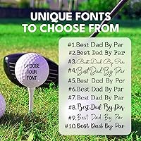 Vista 8 de Pelotas de golf personalizadas de With Love From Julie para hombres - Bolas de golf personalizadas - Regalos personalizados de bolas de golf