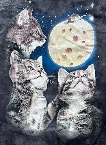 Miniatura 2 de The Mountain Camiseta Three Kitten Cheese Moon