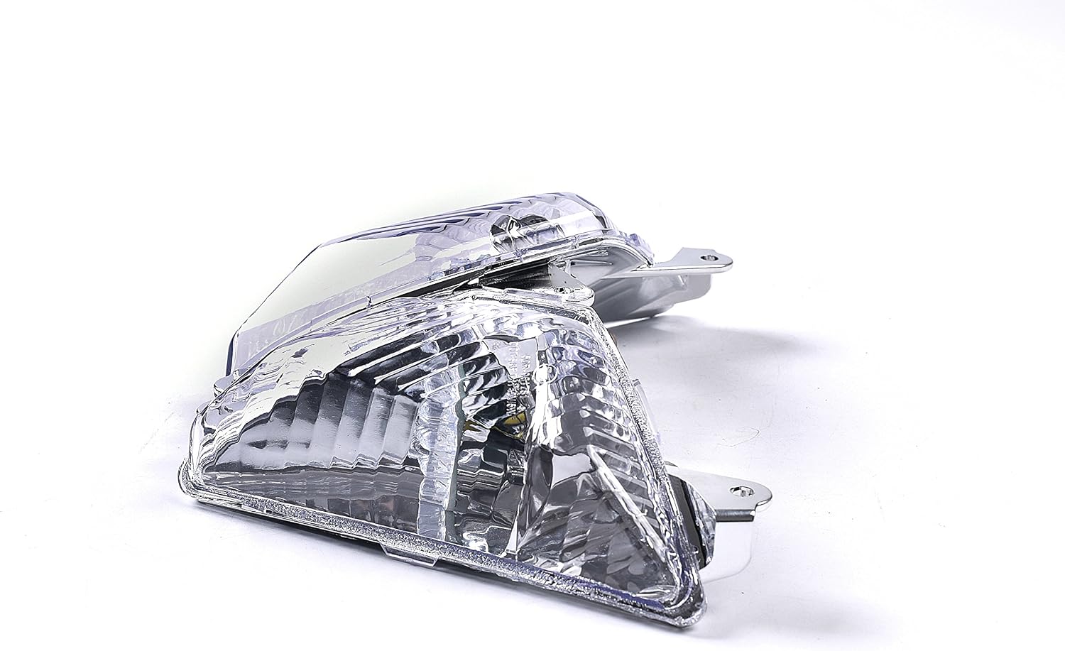 TOPZONE Fit for Kawasaki 2013-2017 Ninja 300 /Ninja 300 ABS; 2012-2020 EX650 ER-6F/ Ninja 650; Ninja 250;Ninja 400R /ABS; Turn Signal Idicator Blinker Light Lamp with LED Bulbs (Clear)