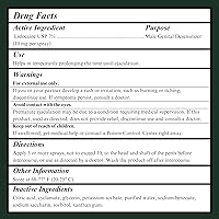 Vista 9 de Desensitizing Delay Spray for Men 5 ml (40 Pumps), Unscented Climax Control Delay Spray with Improved Numbing Effect, Increases Men’s Time in Bed