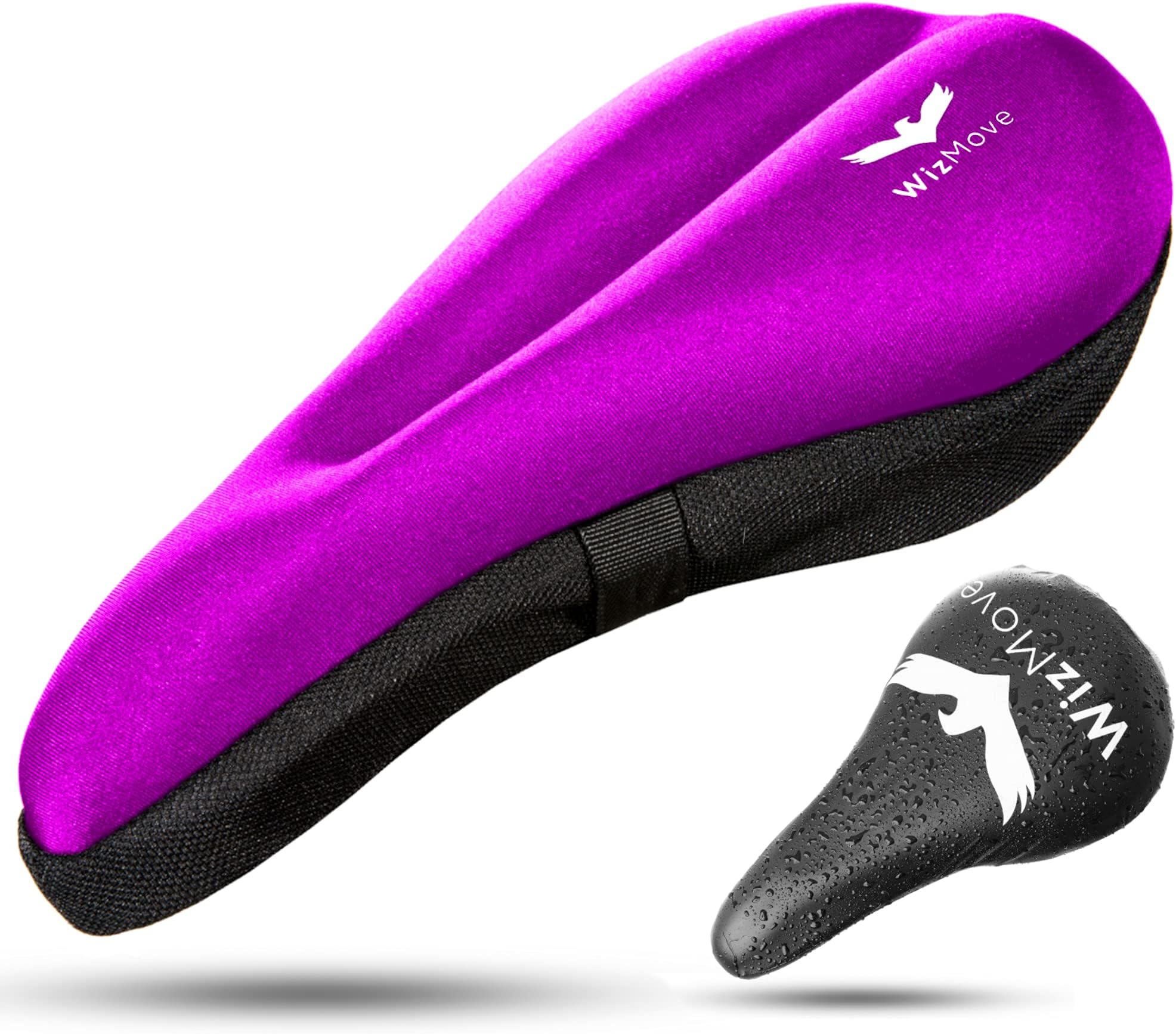 Gel Bike Seat Cover Bike Seat Cushion for Most Comfortable Seat - Bicycle Seat Cover for Mountain Bike Seat and Road Bike Saddle