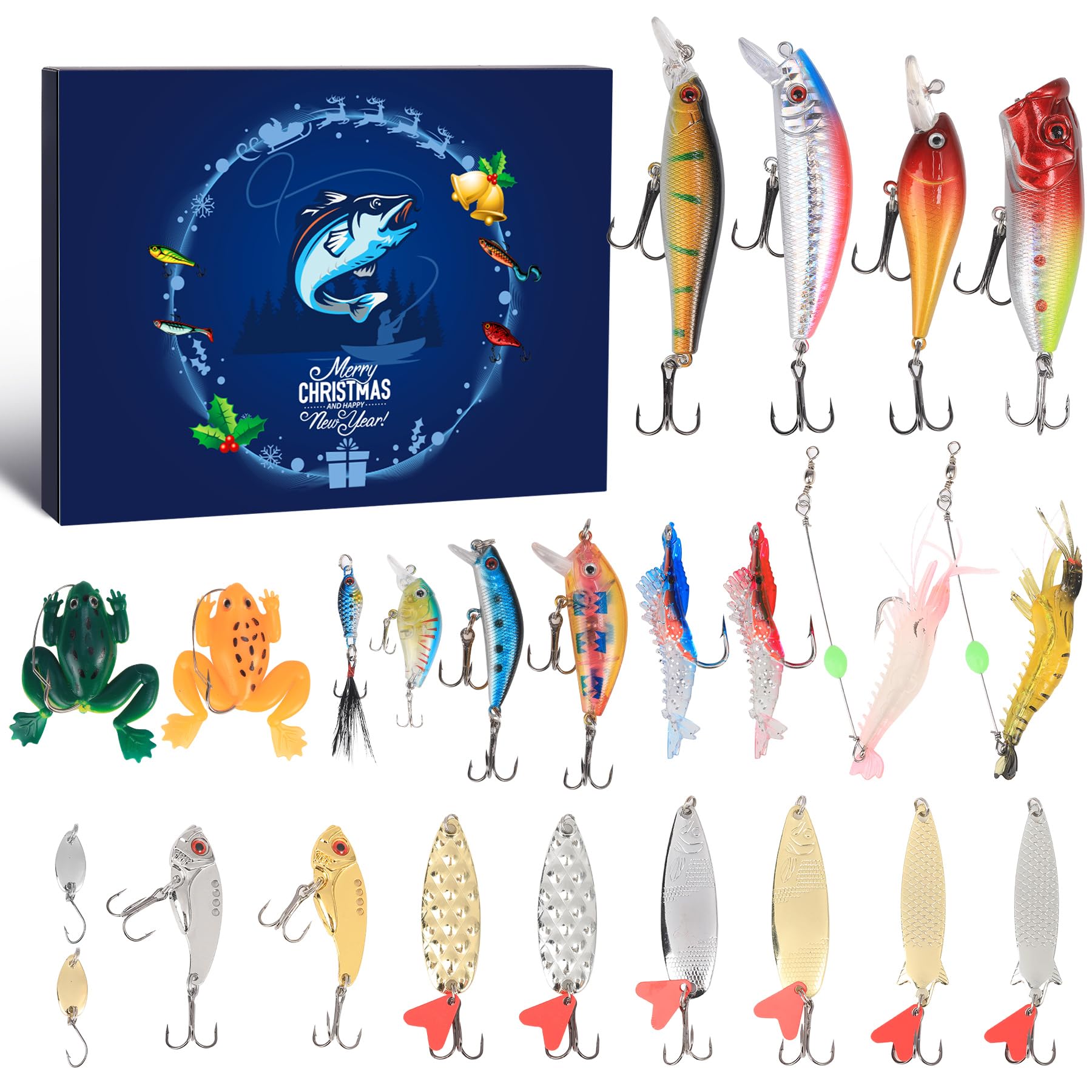 Westin Fishing Predator Adventskalender 2025 bij De Goudvoorn Mechelen, met het grootste Westin assortiment in België - De Goudvoorn Hengelsport
