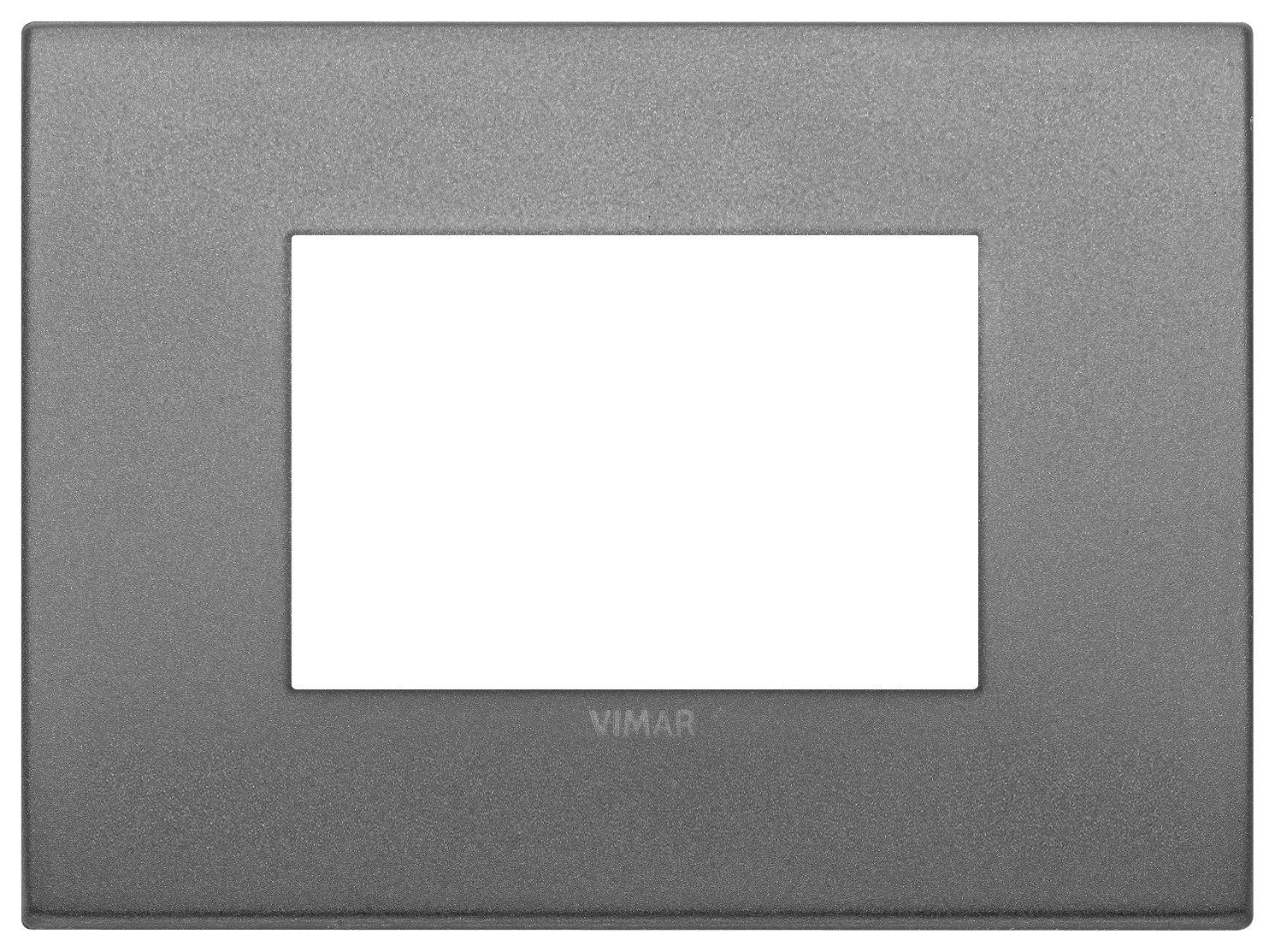 Vimar Placca Classic 3 M, Ardesia Matt - 4