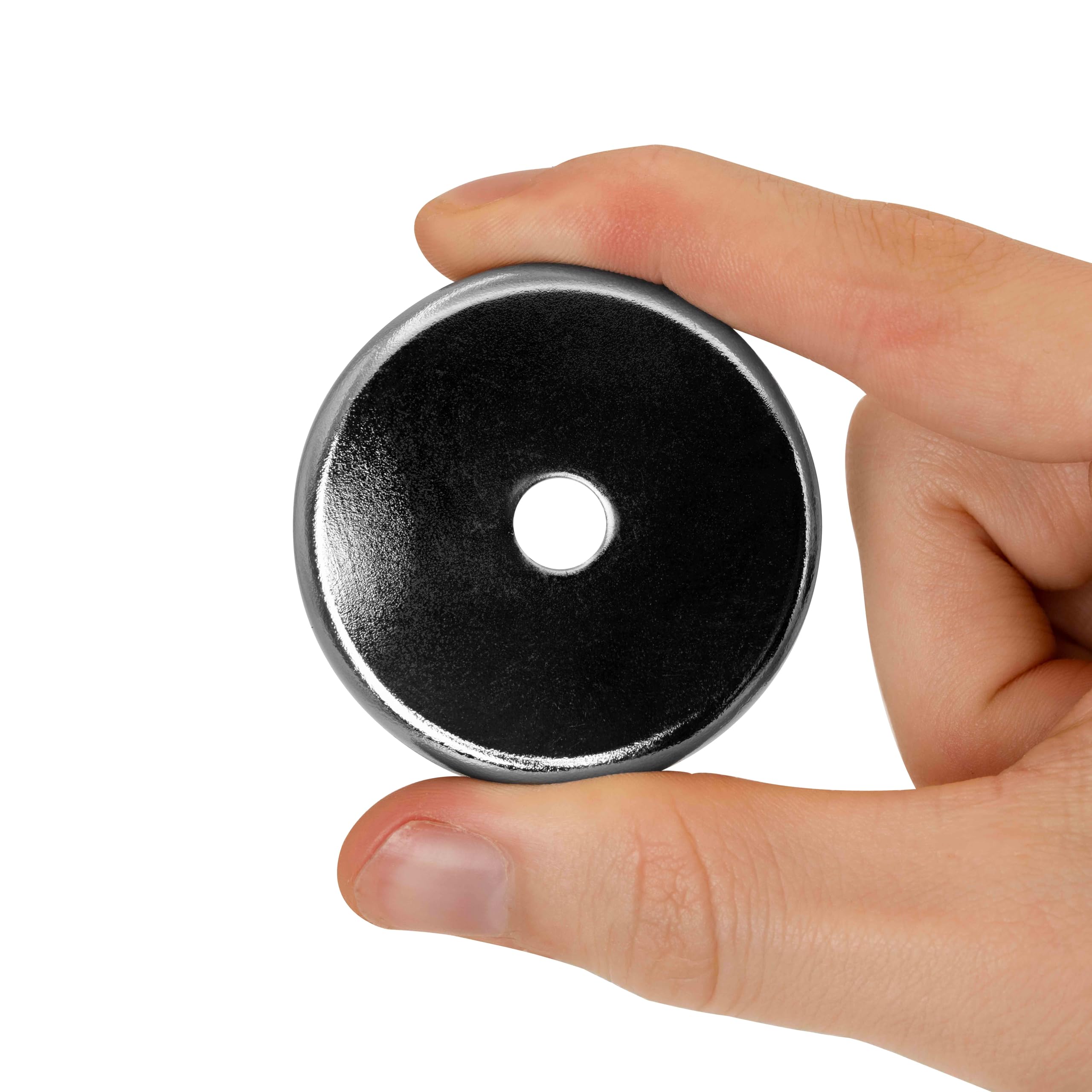 Ferriet Y30BH Pot Magneet voor Kunst, Ambachten, Model Making, DIY en Hobby's - 32mm dia x 7mm dik x 5mm c/sink - 17lbs Pull