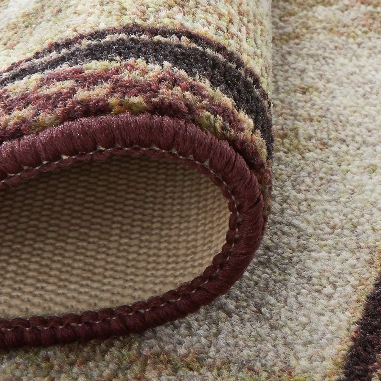 Cozy Cabin Mayberry Rugs CC5272 Kitchen Rug, 20"x44", Forest Welcome