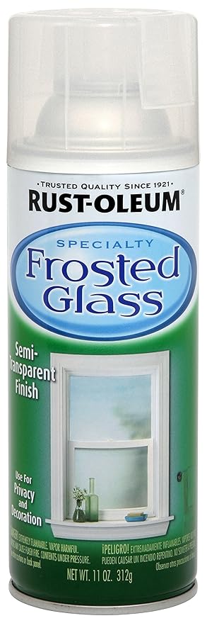 Rust-Oleum 1903830 SPECIALTY Frosted Glass Spray Paint, 312g