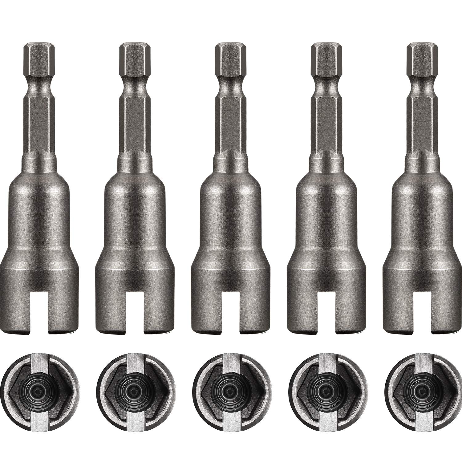 Power Wing Nut Driver Set, Slot Wing Nuts Drill Bit Socket Wrenches