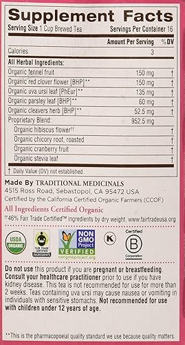 Miniatura 3 de Traditional Medicinals Té, arándano sin peso, 16 unidades