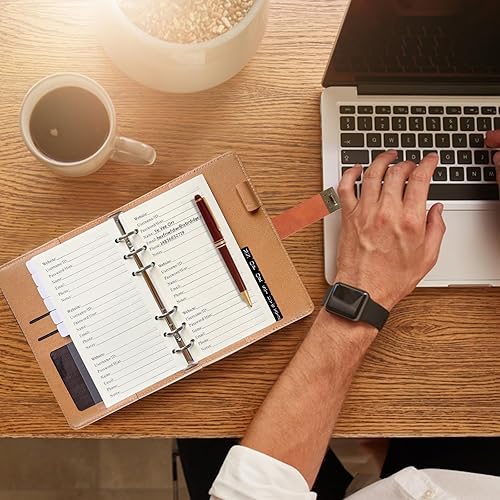 Miniatura 6 de BTSFTOGET Libro de contraseñas pequeño con pestañas alfabéticas. Cuaderno de 316 páginas con cerradura para computadora y sitios web, tapa dura de