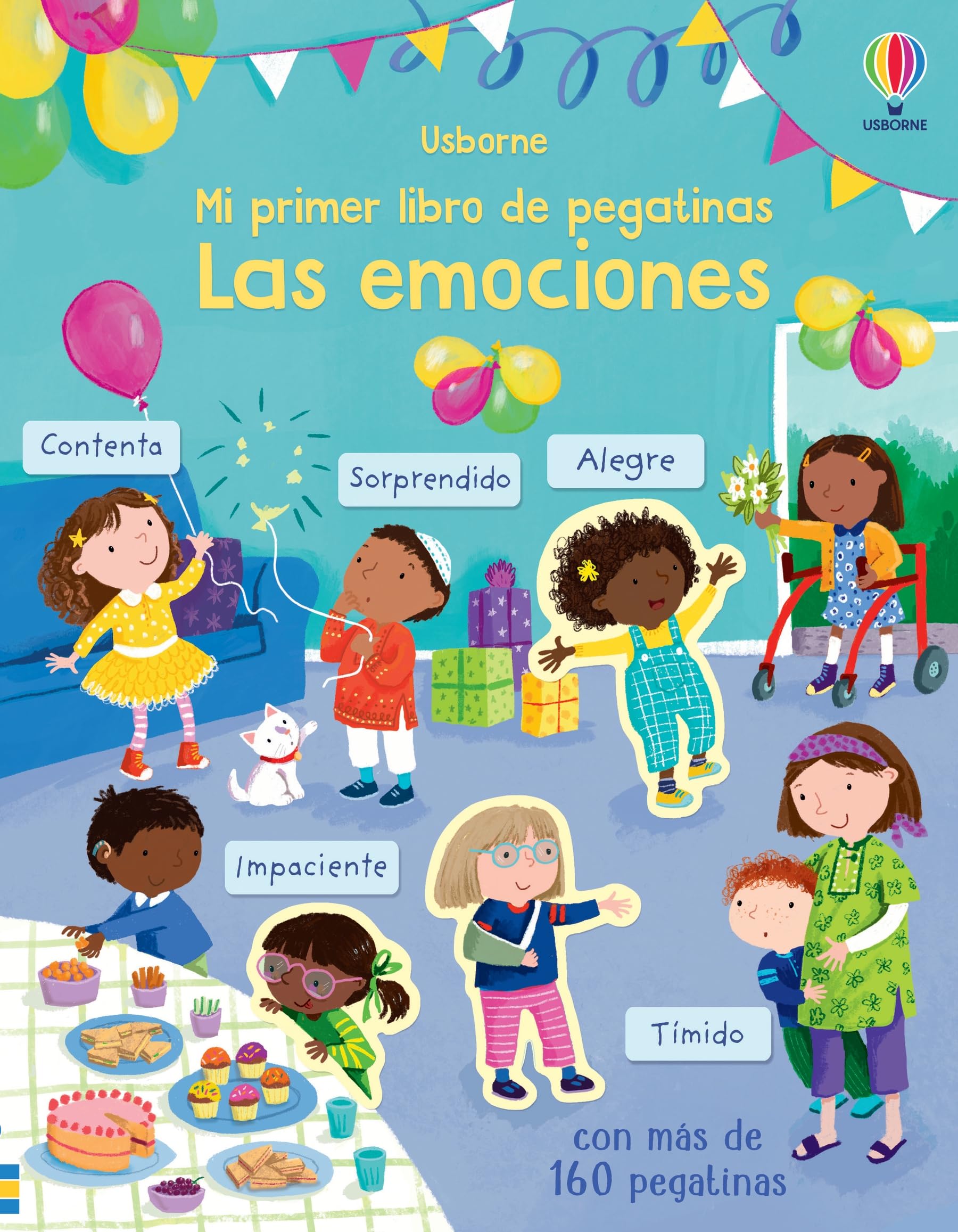 Las emociones (Mi primer libro de pegatinas)