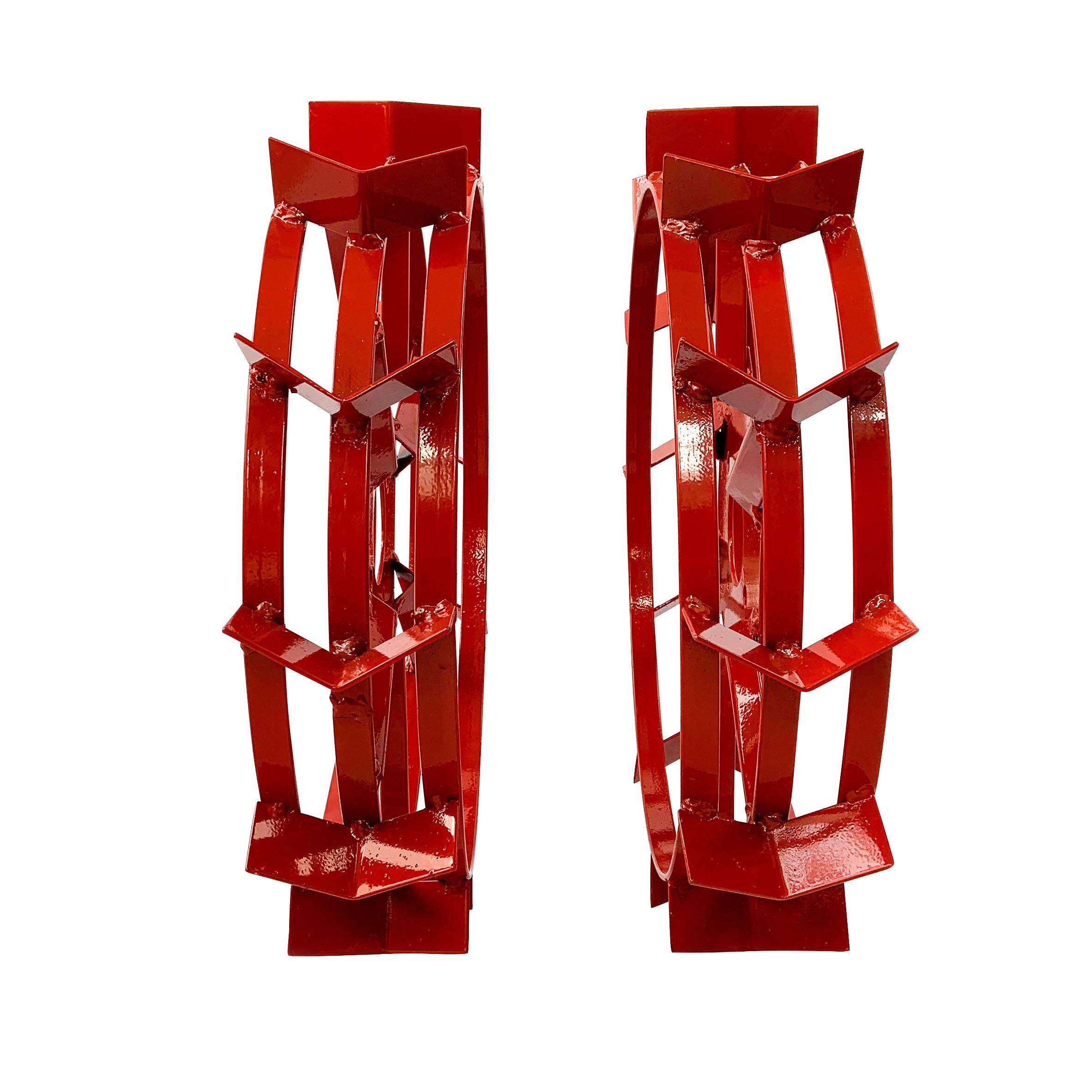Grünwelt GW-ER600 - Set di ruote in ferro per volare le patate
