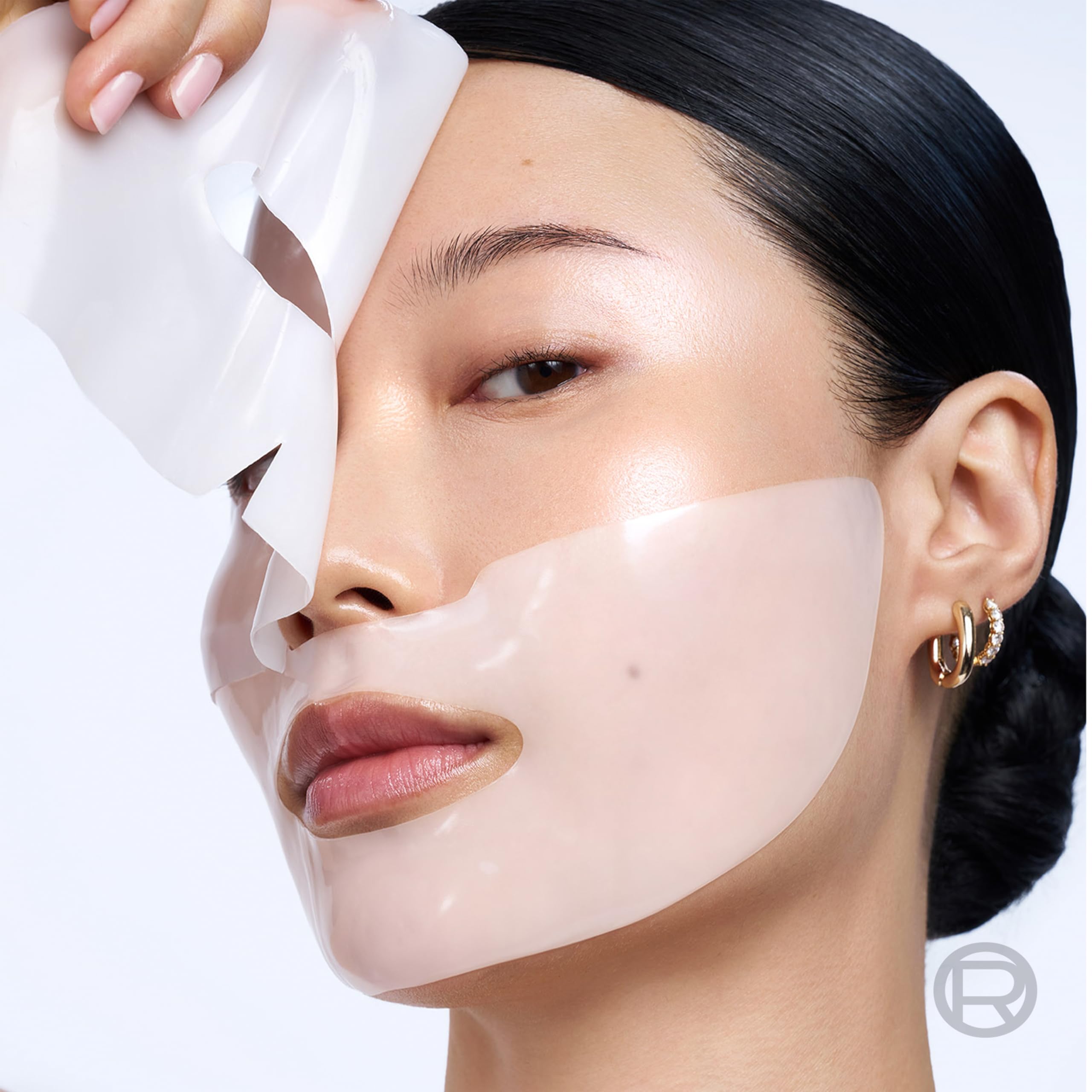Revitalift Filler Glass Skin Routine - XL Serum + Feuchtigkeitsfluid + Hydrogel Maske, 3er Pack