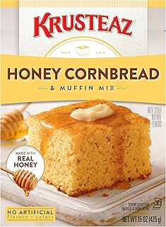 Krusteaz Muffin Mix, Honey Cornbread, 15 oz