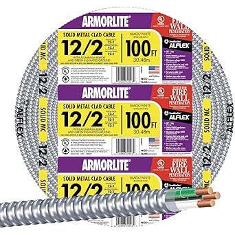 Southwire 100' 12/2 Mc Aluminum Cable 68580023