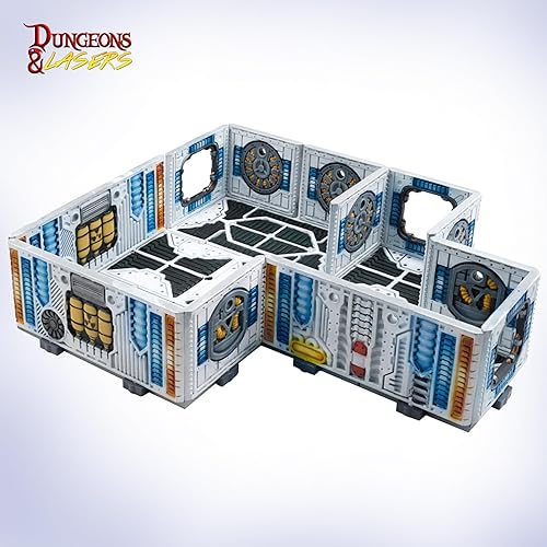 Miniatura 2 de Archon Studio Dungeons & Lasers: Engine Room sin pintar y sin ensamblar – Juego de mesa y juego de terreno RPG para mazmorras y láseres – 63 piezas