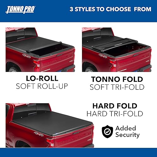 Miniatura 2 de Tonno Pro Lo Roll, kit de soporte de riel utilitario | LR-5099 | Compatible con Toyota Tundra 2007 - 2021