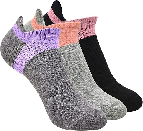 BALENZIA Womens Fishnet Socks |Pack of 6| No Show Mesh Lace Sock| Breathable Cotton | Solid Colors | Casual Wear