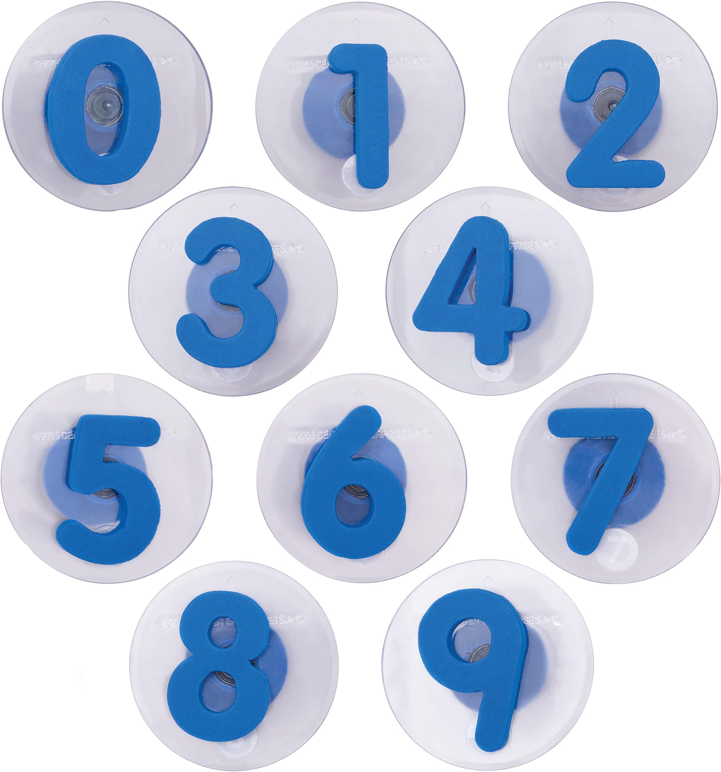 READY 2 LEARN Giant Stampers | Numbers 0-9 | Set of 10 | Easy to Hold Foam Stamps for Kids | Art and Craft Stamps for Displays, Posters, Signs and DIY Projects