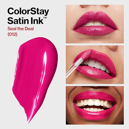 Vista 39 de Revlon Colorstay - Lápiz labial líquido de tinta satinada