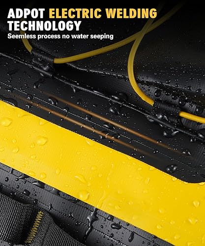 Miniatura 8 de NICECNC Mochila impermeable para motocicleta, Amarillo, Talla única, Viajes