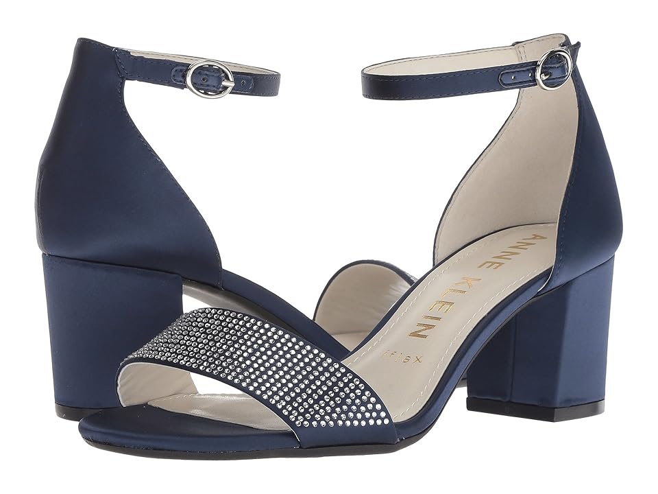 

Anne Klein Cordelia (Navy Satin) Women's Shoes