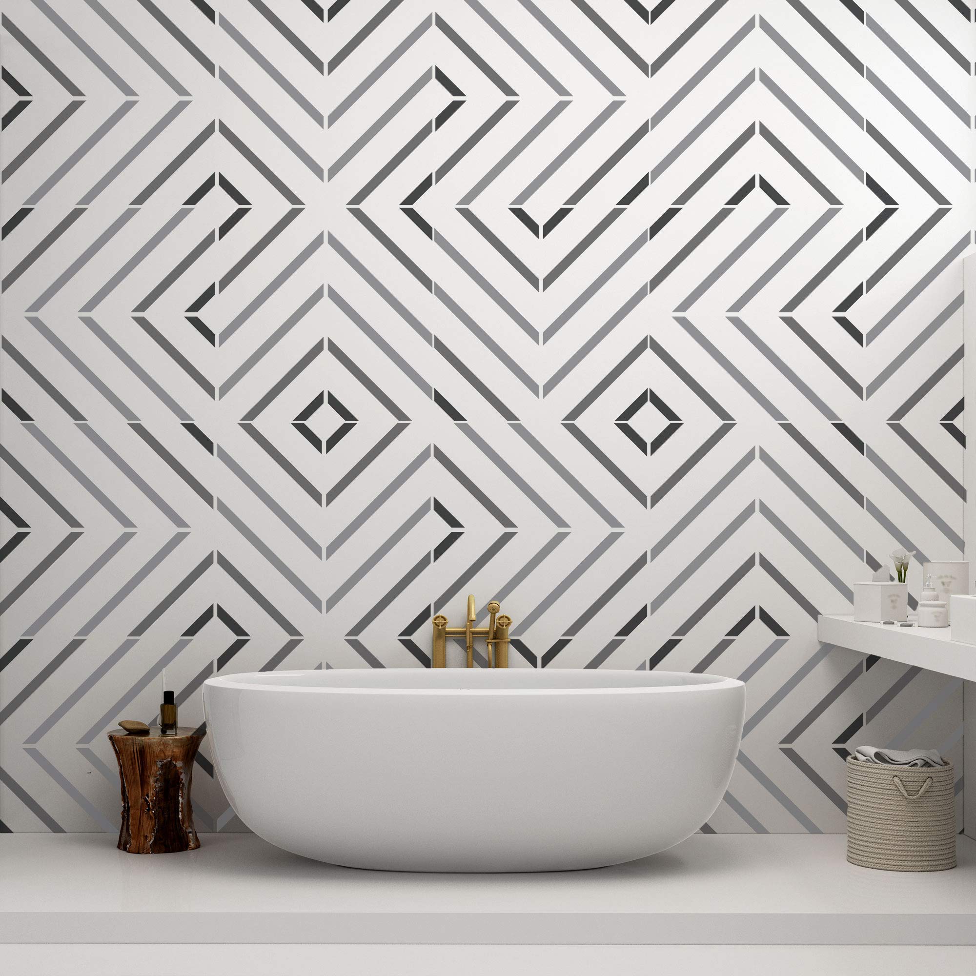 高級モロッコ製タウヤウッド小物入れ | 幾何学模様デザイン 高級モロッコ製タウヤウッド小物入れ | 幾何学模様デザイン