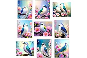 Artisanal Mid-Century Bird House: A Timeless Haven for Feathered Friends