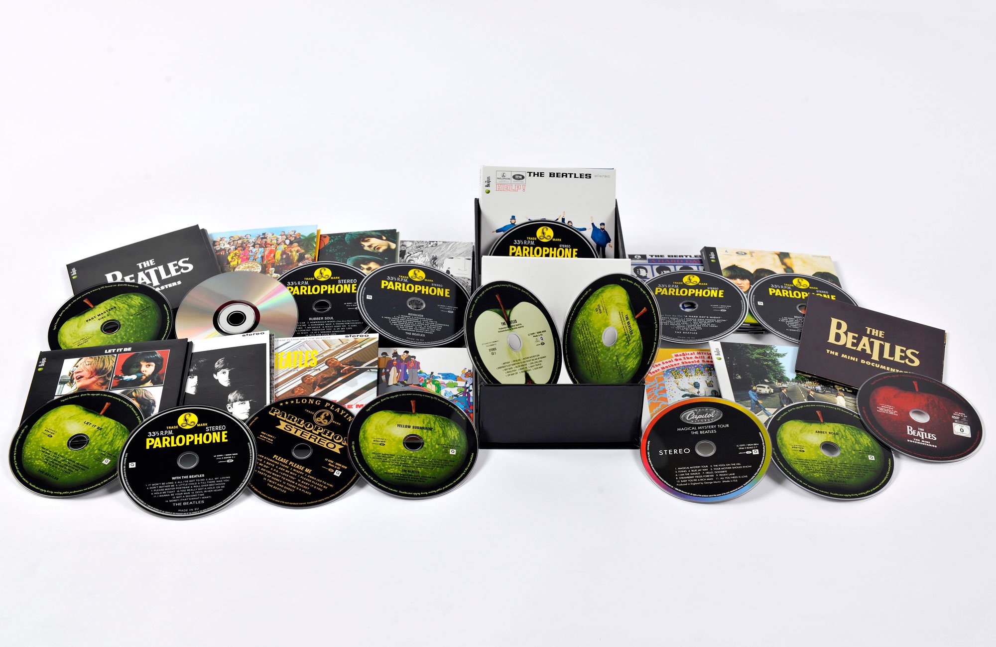 The Beatles Remastered Stereo Boxset 16 CD + DVD