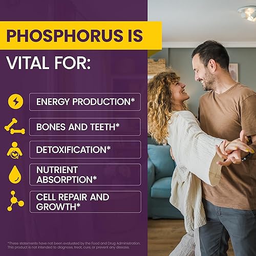 Miniatura 3 de WellnessOne Suplementos de fósforo iónico, líquido de fósforo de ácido ortofosfórico para dientes, salud ósea y apoyo energético, sin OMG, vegano,