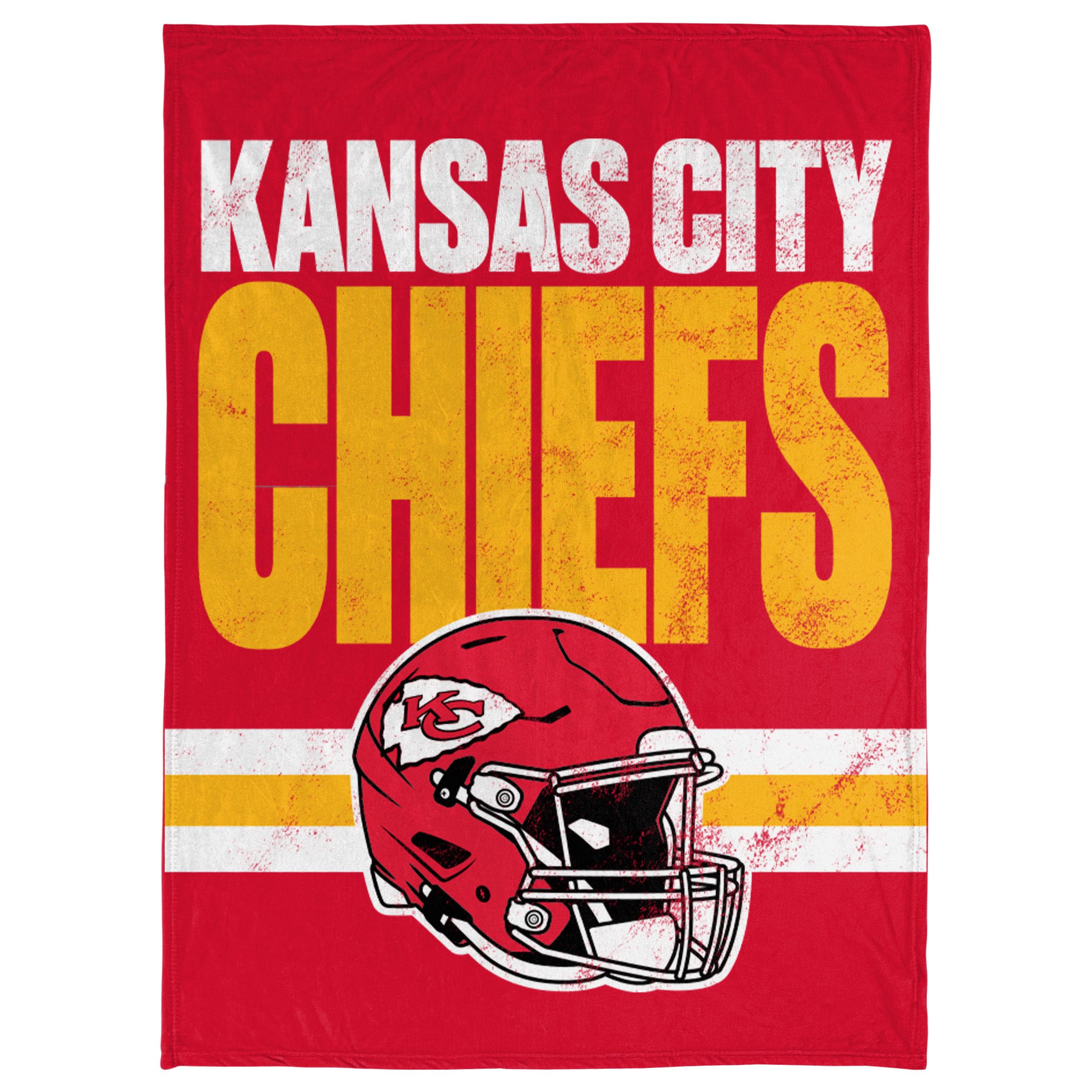 Kansas City Chiefs NFL Team Logo Ultra Plush Blanket 60x70